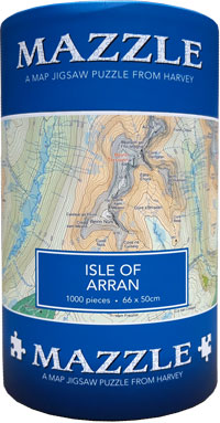 Map Jigsaw Puzzle Isle of Arran