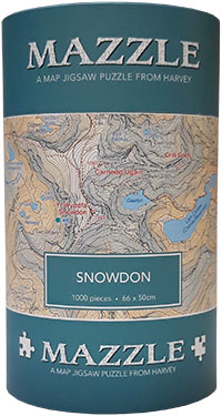 Map Jigsaw Puzzle Snowdon