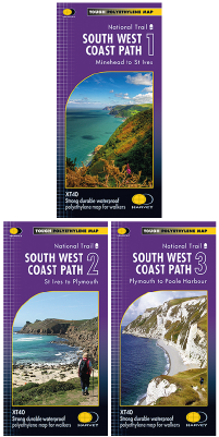 South West Coast Path map set