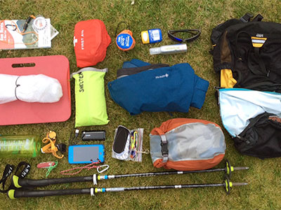 August 2021 - Summer Walking Kit List