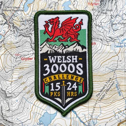 Welsh 3000s Challenge patch