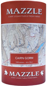 Map Jigsaw Puzzle Cairn Gorm
