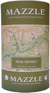 Map Jigsaw Puzzle Peak District