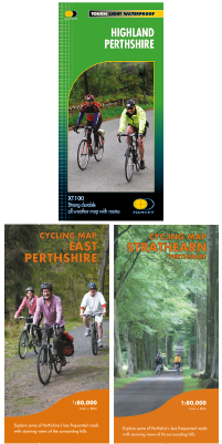 Perthshire Cycling map set