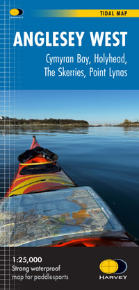 Anglesey West Tidal Map