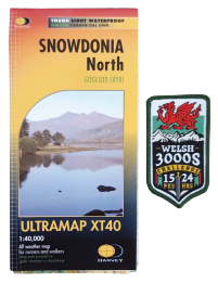 Snowdonia North Ultramap & Welsh 3000s Challenge Patch