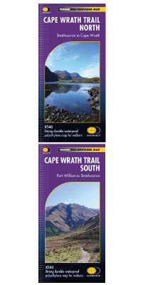 Cape Wrath Trail map set