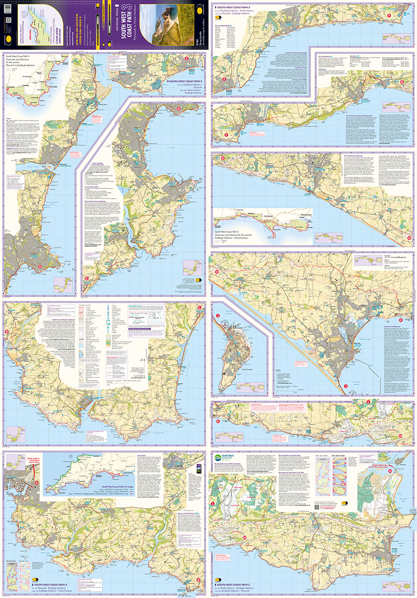 South West Coast Path Map 3